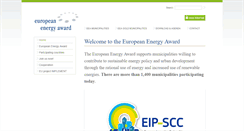 Desktop Screenshot of european-energy-award.org